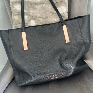 Ted Baker Black Leather Tote